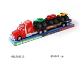OBL658213 - Inertial tow head car tow three big wheels