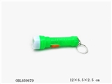 OBL659679 - 带吊绳实色圆筒LED灯手电筒