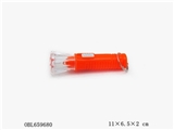 OBL659680 - With new key buckles transparent cover the LED flashlight