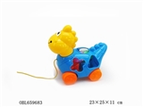 OBL659683 - Dinosaur drag blocks