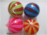 OBL660178 - 9 inches stripe color printing ball