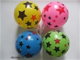 OBL660179 - 9 inches all over the sky star color printing ball