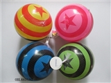 OBL660180 - 9 inches circle pentagram color printing ball