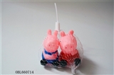 OBL660714 - 搪胶猪弟弟和搪胶猪妹妹带叫猪声音