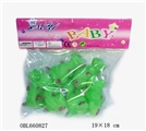 OBL660827 - 六只搪胶小恐龙