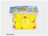 OBL660865 - 搪塑鸭子六只装