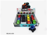 OBL661450 - 4驱惯性越野合金车带避震12pcs