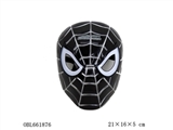 OBL661876 - 蜘蛛侠发光面具黑色（包电）