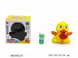 OBL662127 - Electric universal blowing bubbles rhubarb duck