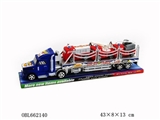 OBL662140 - 惯性拖头车+3只滑行消防车