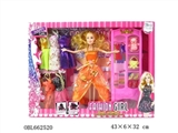 OBL662520 - High quality big box 11.5 -inch barbie with accessories clothes