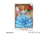 OBL662544 - High quality 11.5 -inch real princess wedding dress