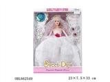 OBL662549 - High quality 11.5 -inch real princess wedding dress
