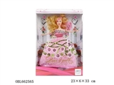 OBL662565 - High quality 11.5 -inch real princess wedding dress