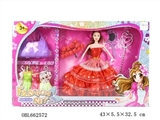 OBL662572 - High quality ray big boxes of 11.5 inches of solid body dress barbie with fitting clothes