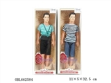 OBL662584 - 11.5 -inch barbie two empty handed clothes men gathered together