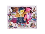 OBL662972 - 16 inches with hood girl with clothes