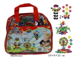 OBL663221 - 树叶雪花积木PVC手袋900PCS 