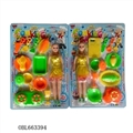 OBL663394 - Suction plate tableware with dolls