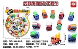 OBL664167 - 4款仿真回力工程车