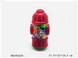 OBL664220 - Fire engines produced 4 blocks multicolor mixed grain of 72 PCS
