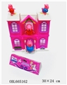 OBL665162 - 塑料一家四口佩佩猪带一个大洋房