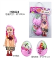 OBL665406 - 6 inch doll with two eggs