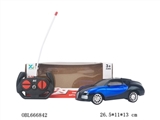 OBL666842 - 四通带3D灯光布加迪遥控车