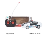 OBL666844 - 四通带3D灯光宝马遥控警车