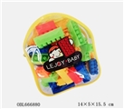 OBL666880 - Yellow bag produced blocks multi-color combination weighing 110 grams (35 PCS)