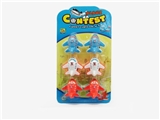 OBL667156 - Fan back in cartoon plane