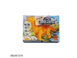 OBL667278 - Electric (with music seven lights, projection, dinosaur eggs)