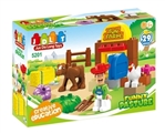 OBL667485 - Building blocks of 29 PCS ranch