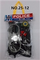 OBL667900 - 手提PVC袋警察套（1款）