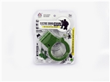 OBL668309 - Army green handcuffs