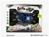 OBL668352 - Double special climbing car red, blue and green