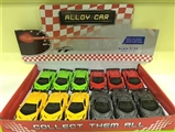OBL668802 - 1:32 alloy driving back door, the voice light lamborghini poison 4 color orange