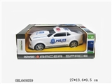 OBL669059 - 1;18大黄蜂警车灯光音乐惯性车