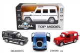 OBL669075 - Mercedes G65 (four open the door, squash, 3 sound with 4 lights)