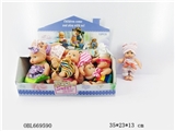 OBL669590 - 7寸全身搪胶娃娃（12PCS/盒)