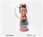 OBL669644 - 6.5‘’DOLLS  (3ASSTD）       6.5寸娃娃          3款混装