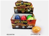 OBL669706 - Big dinosaur colored eggs
