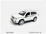 OBL670284 - 1:12仿真丰田兰德酷路泽惯性车