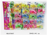 OBL670697 - Candy house bubble bead