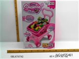 OBL670792 - Multi-function pink fruit cart (export)