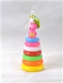 OBL671508 - Small orchids circular rainbow tower