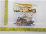 OBL671825 - 4只5寸野生动物套装