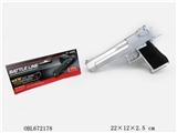 OBL672178 - Infrared ray gun (painted silver)