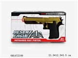 OBL672199 - Infrared ray gun (spray gold)