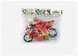 OBL672728 - Solid color back in motorcycle